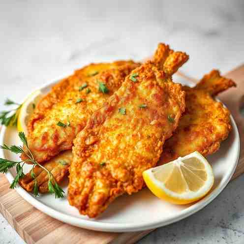 Healthy Fried Fish - Crispy, Not Greasy